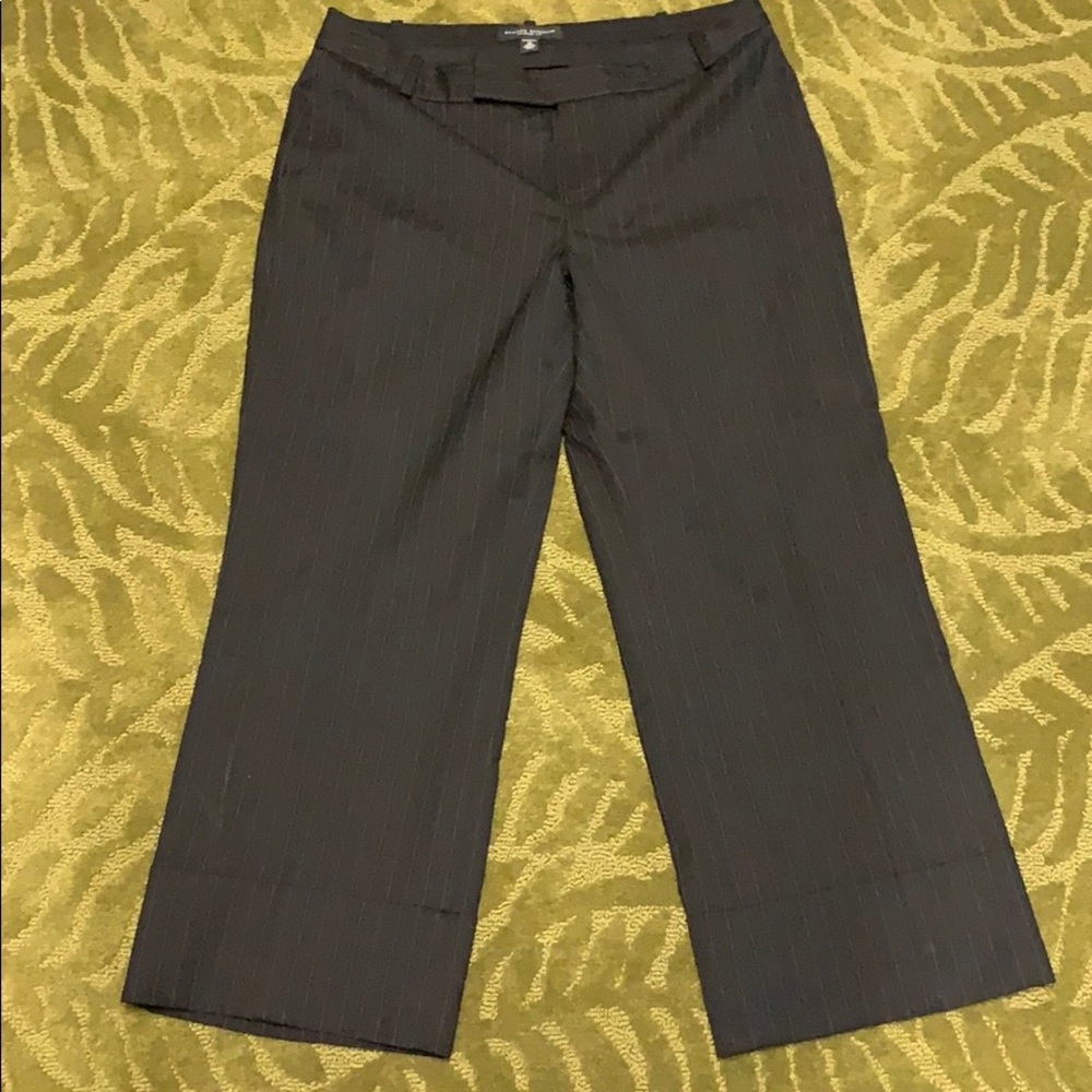 Banana republic pinstripe Capri